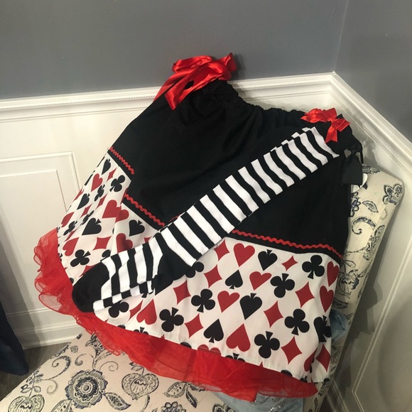 NWOT-Alice in Wonderland skirts & aaccessories. - Picture 2 of 5